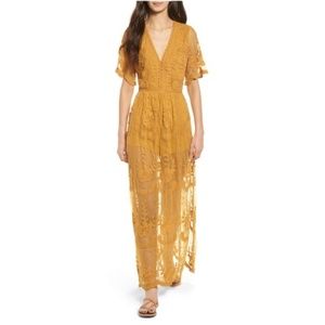 Socialite Lace Overlay Romper